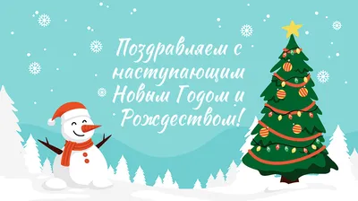 Поздравляем с наступающим Новым годом и Рождеством! — СУНЦ МГУ