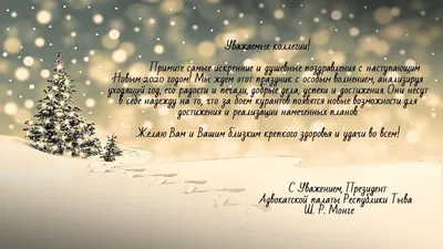 Праздничные поздравления: с Новым Годом и Рождеством от «Морозпродукт»