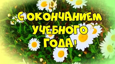 Поздравляем всех с окончанием учебного года! Желаем хорошего отдыха!