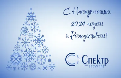 С Новым Годом 2024 и Рождеством!