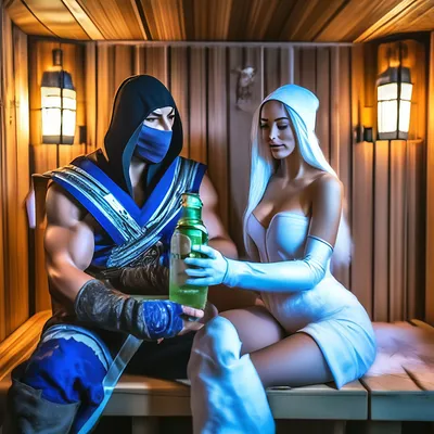 Фигурка Mortal Kombat - Sub-Zero Саб-Зиро Купить в магазине G4SKY.ru