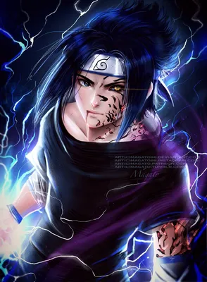 Фото Sasuke Uchiha / Учиха Саске из аниме Наруто / Naruto, by magato98