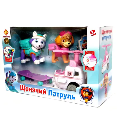 Мягкая игрушка Щенячий патруль СКАЙ с большими глазами Super01 11759646  купить в интернет-магазине Wildberries