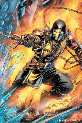 Salar Khan - Mortal Kombat Scorpion