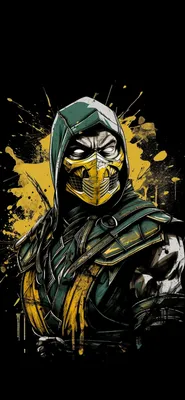 Scorpion Mortal Kombat - Long Art