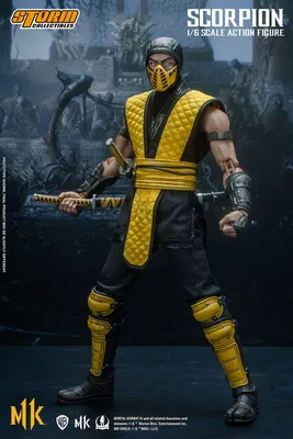 Mortal Kombat Movie 'Scorpion' Sculpture