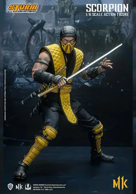 Scorpion Hasbro 1992-94 12” Mortal Kombat Action Figure | eBay