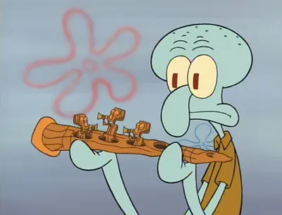 Сквидвард (Squidward) :: Губка Боб (SpongeBob SquarePants) :: Nickelodeon  :: Мультфильмы / смешные картинки и другие приколы: комиксы, гиф анимация,  видео, лучший интеллектуальный юмор.