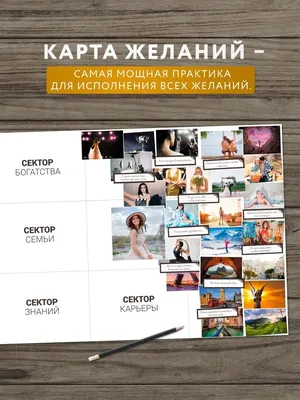 Как сделать карту желаний на 2023 год — читать на Gastronom.ru