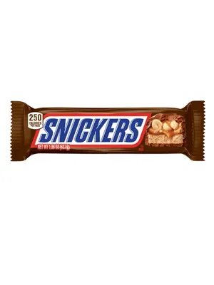 Snickers Сникерс шоколадный батончик 52,7 гр купить оптом