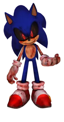 Sonic.EXE Render by Kingevan210 on DeviantArt