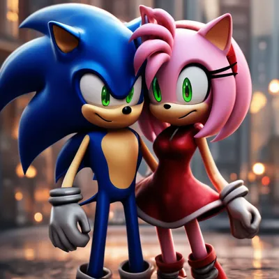 Фанарт - Kiss Me... — Картинки и фанарт с Соником (Sonic the Hedgehog),  Shadow, Amy, фанперсонажи - Sonic World