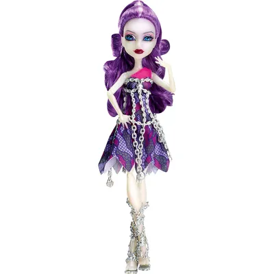 Кукла Спектра Вондергейст, серия - Призрачные (Monster High Getting Ghostly  Spectra Vondergeist Doll) - купить с доставкой по выгодным ценам в  интернет-магазине OZON (806407754)