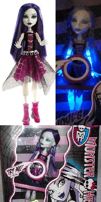 Здесь Вы можете приобрести куклу Спектра Вондергейст / Spectra Vondergeist  по низкой цене из мультфильма Школа Монстров / Monster High с доставкой