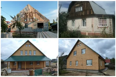 Реконструкция старых домов и помещений, купить деревянный дом под ключ