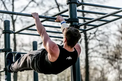 Street Workout — стоковые фотографии и другие картинки Мужчины - Мужчины,  Ненасыщенный, С открытой грудью - iStock