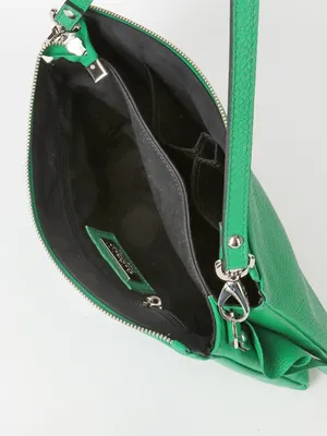 Ripani 8606 OJ 00058 VERDE Женская сумка-клатч из мягкой кожи с двумя  ремешками купить в интернет-магазине New Sity