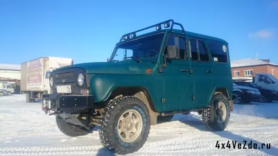 Ульяновский автомобильный завод представляет юбилейную версию легендарного  внедорожника УАЗ-469