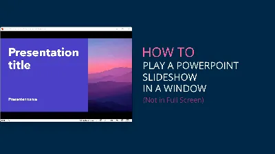 How To Hide And Unhide A Slide in PowerPoint