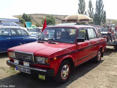 Lada car - VAZ 2107 Stock Photo | Adobe Stock