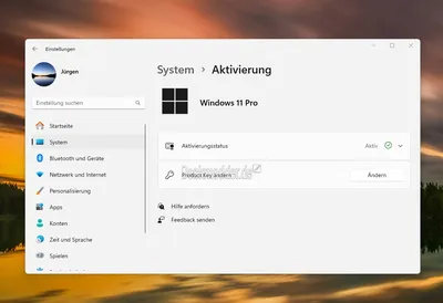 Bildschirmschoner aktivieren in Windows 10 und 11