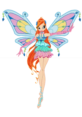 Шарнирная кукла 'Блум Беливикс' (Bloom Believix), из серии 'Делюкс', Winx  Club, Jakks Pacific [42403]