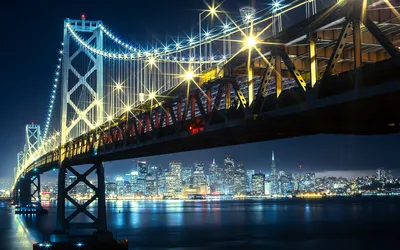 Man Made Bay Bridge HD Wallpaper