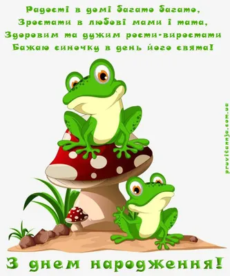 З днем народження сина: своїми словами, вірші, смс, картинки українською  мовою — Укрaїнa