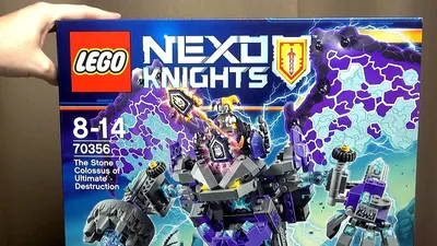 Конструктор LEGO NEXO KNIGHTS 70356: Каменный великан-разрушитель - Магазин  игрушек - Фантастик