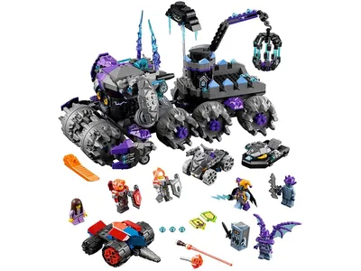 Конструктор-аналог LEGO Nexo Knights Бур-машина Акселя купить с доставкой