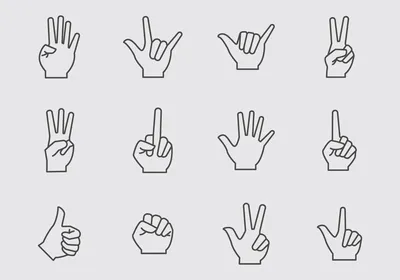 Человеческий жест рукой стоковое изображение. изображение насчитывающей  перст - 58863235