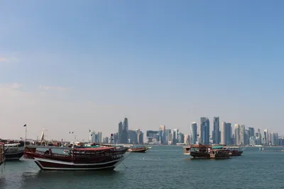 город doha Катар редакционное стоковое изображение. изображение  насчитывающей берег - 113563259