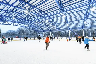 Ледовый каток - ТЦ Красный Кит г. Красногорск