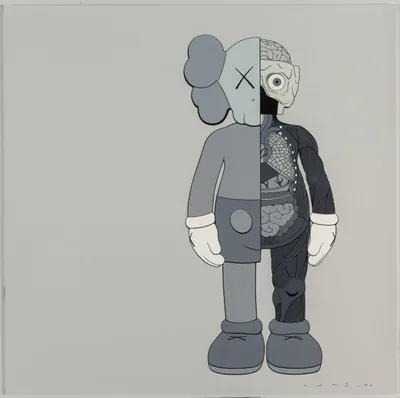 Kaws Clown Toy Black Wallpapers - KAWS Wallpapers for iPhone