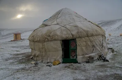 Казахская юрта – дом без углов