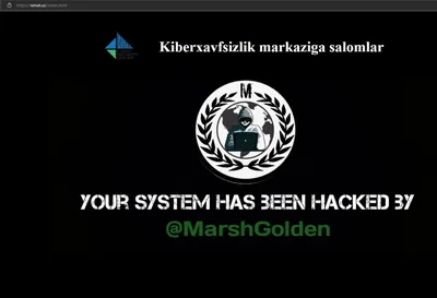 Хакеры взломали сайт Сената Олий Мажлиса - Anhor