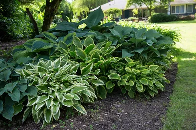 Hosta garden hi-res stock photography and images - Alamy