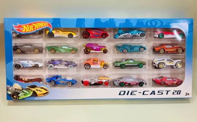 Игрушечный транспорт Hot Wheels Basic - Набор из 50 машинок Хот Вилс в  масштабе 1:64 V6697 купить в Москве | Доставка по России.