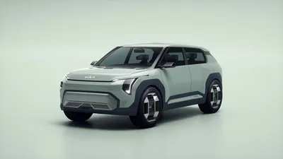 Kia EV3: Neues kleines Elektro-SUV im exklusiven Rendering