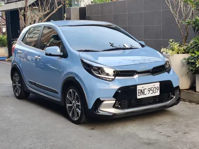 Modified kia picanto 2022 car in gray color with doctor in the front on  Craiyon