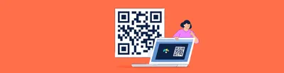 Вопрос: Как сделать QR-код на чёрном или цветном фоне? — QR код - Инфо