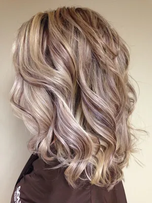 cool Модное колорирование волос (50 фото) — Виды и методы выполнения 2017  Check more at https://dnevniq.com/kol… | Hair colour design, Long hair  styles, Purple hair