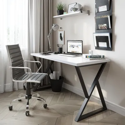 Письменный стол Novak белый - купить компьютерный стол в интернет-магазине  Decorall.kg. Характеристики, фото и отзывы