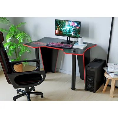 Компьютерный стол №4 модульный белый/дуб вотан цена 6760 руб. купить в  интернет-магазине