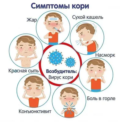 КОРЬ. СИМПТОМЫ и МЕРЫ ПРОФИЛАКТИКИ