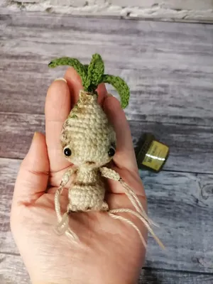 Miniature Mandrake root. Halloween. Tutorial. DIY. Polymer clay.  Миниатюрный корень Мандрагоры. - YouTube