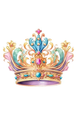 Fairy queen crown. Корона королевы фей. PNG. | Desenhos para colorir  adultos, Ilustrações, Minnie papel de parede