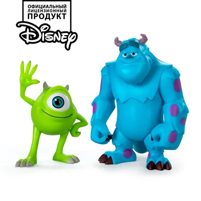 Фигурки Корпорация монстров - Майк и Бу (Disney Pixar Monsters, Inc Mike  and Boo) купить в Киеве, Украине - Книгоград