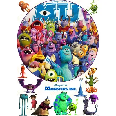 Корпорация Монстров (DVD) (упрощенное издание) - купить мультфильм  /Monsters, Inc/ на DVD с доставкой. GoldDisk - Интернет-магазин  Лицензионных DVD.