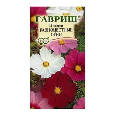 Космея Обыкновенный Карусель – купить семена в интернет-магазине Лафа с  доставкой по Москве, Московской области и России